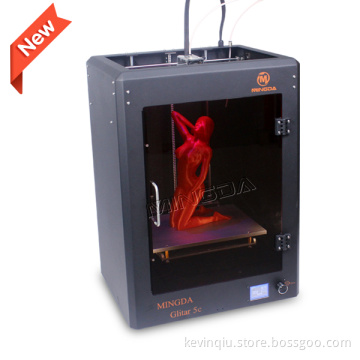 MINGDA 3D Printer Glitar 5c,Hight precision 3d printer printing size 450*350*420mm5